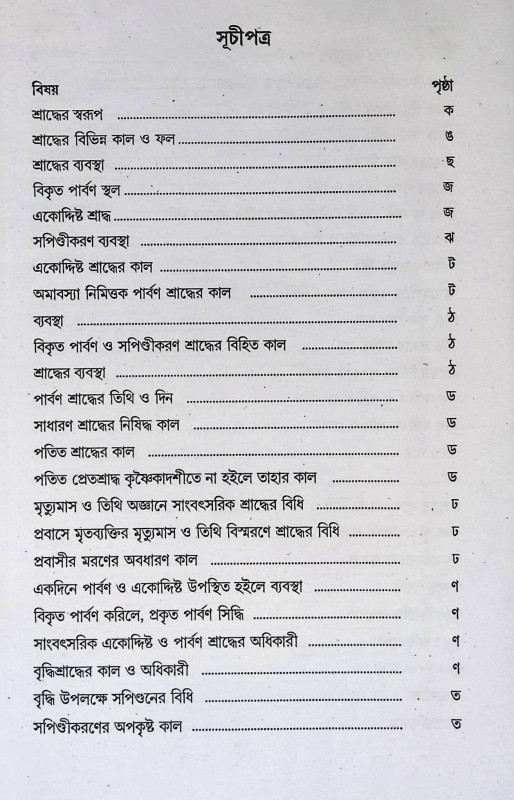 আদর্শ শ্রাদ্ধকান্ড পদ্ধতি  Ādarśa śrād'dhakānḍa pad'dhati
