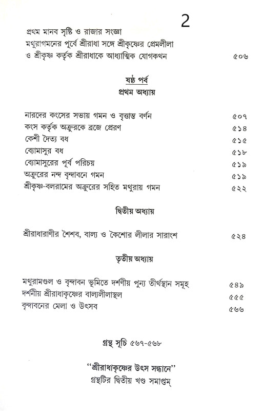 শ্রী রাধাকৃষ্ণের উৎস সন্ধানে Sri Radhakrishna Utsa Sandhane