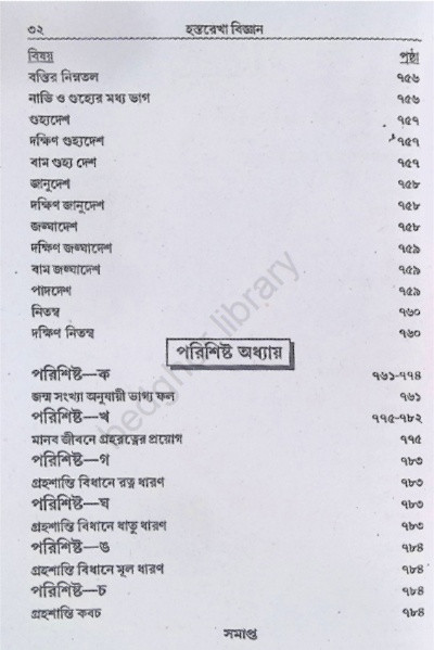 হস্তরেখা বিজ্ঞান Hastorekha Biggan