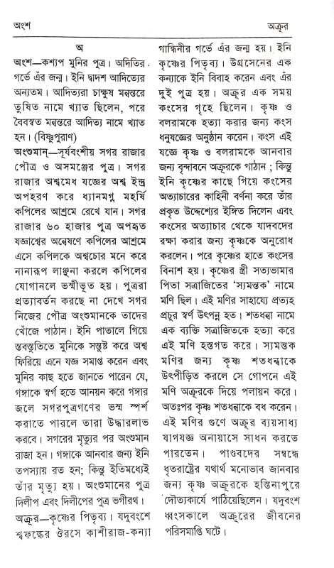 পৌরাণিক অভিধান Pauranik Abhidhan
