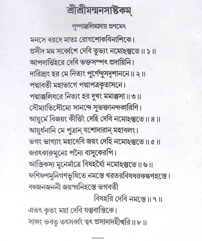 ।। মনসা মঙ্গল ।। Manasa Mangal