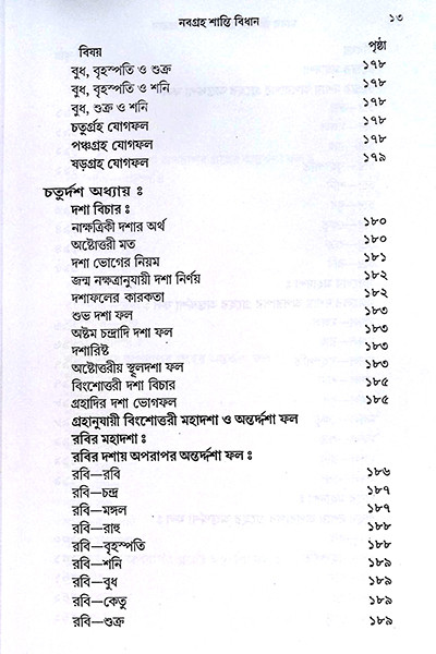 নবগ্রহ শান্তি বিধান  Navagraha Shanti Bidhanidhan