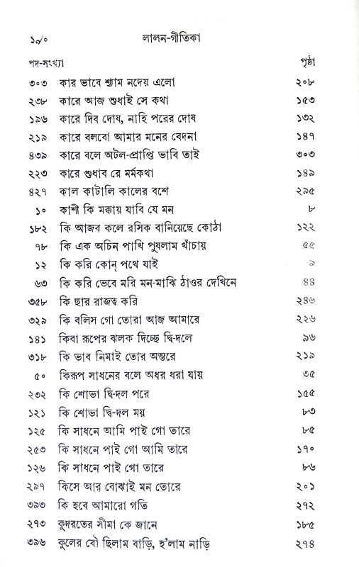 লালন গীতিকা Lalan Gitika