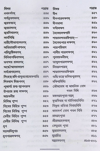 শান্তি স্বস্ত্যয়ন কল্পদ্রুম Shanti Swastyayan Kalpadrum