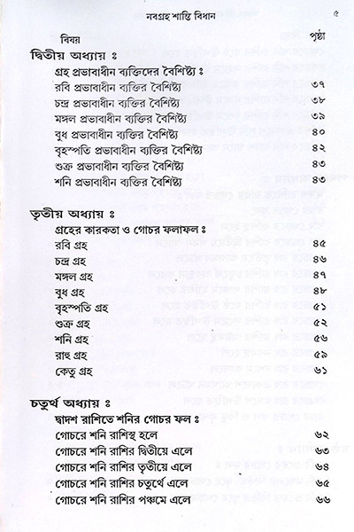 নবগ্রহ শান্তি বিধান  Navagraha Shanti Bidhanidhan