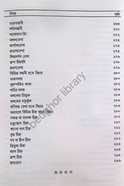 হস্থরেখা বিদ্যা Hastarekha Vidya