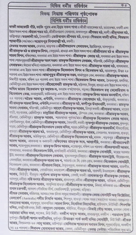 ।। বিশুদ্ধ সিদ্ধান্ত পঞ্জিকা ১৪৩২ ।। Bisuddha Siddhanta Panjika 1432