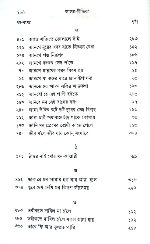 লালন গীতিকা Lalan Gitika
