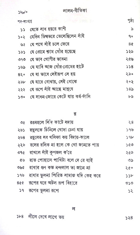 লালন গীতিকা Lalan Gitika
