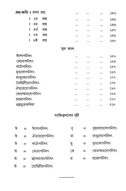 উপনিষদ ভাবনা Upanishad Bhabna