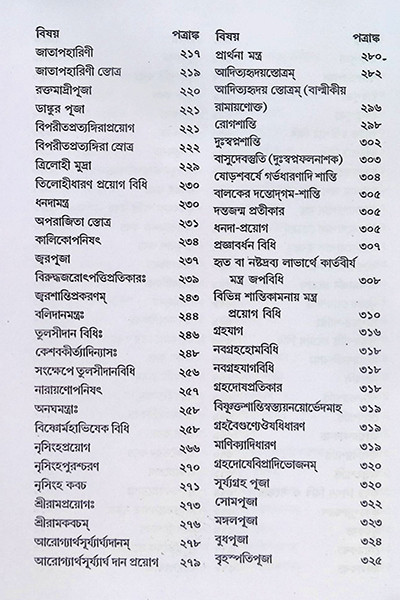 শান্তি স্বস্ত্যয়ন কল্পদ্রুম Shanti Swastyayan Kalpadrum