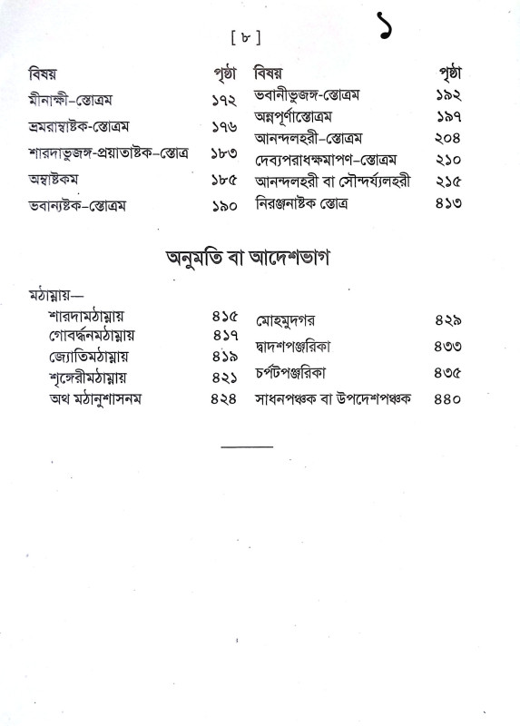 শঙ্করাচার্য্যর গ্রন্থমালা Shankaracharyar Granthmala