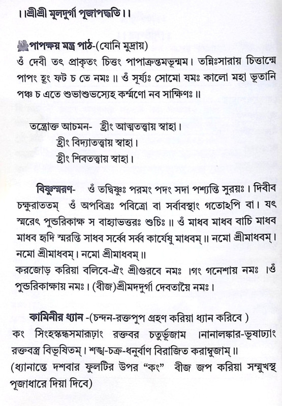 ।। শ্রীশ্রী মূলদুর্গা কুলামৃত ।। Sri Sri Muldurga Kulamrita