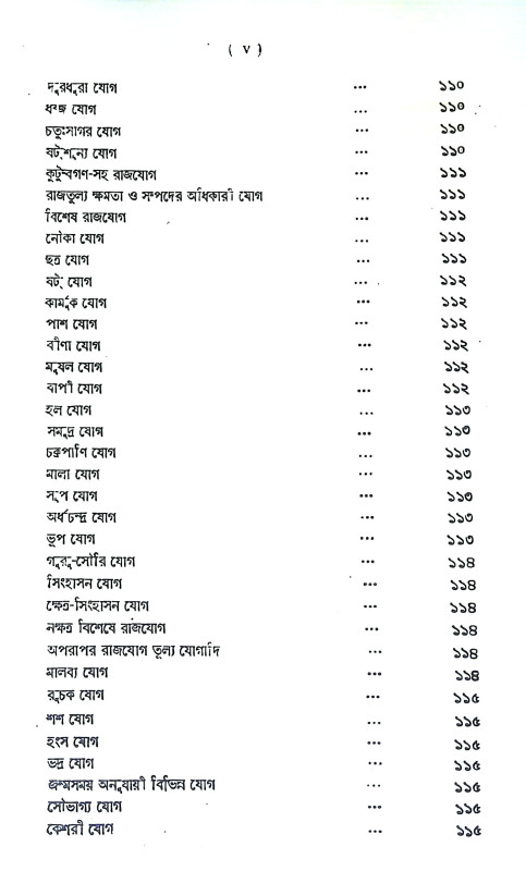 কোষ্ঠী বিচার পদ্ধতি Kosthi Bicar Paddhati