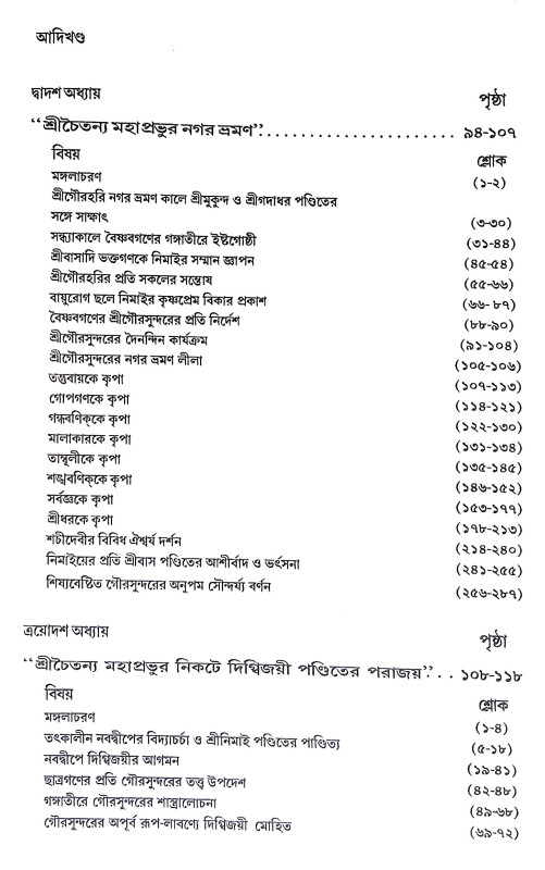 শ্রীচৈতন্য ভাগবত Sri Chaitanya Bhagwat