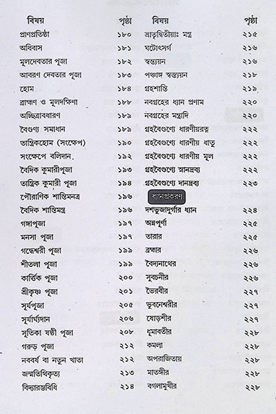 বৃহৎ নিত্যকর্ম পদ্ধতি  Br̥haṯ nityakarma pad'dhati