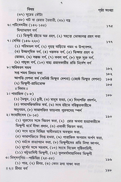 বিনয় ত্রিপিটক  Vinaya Tripitak