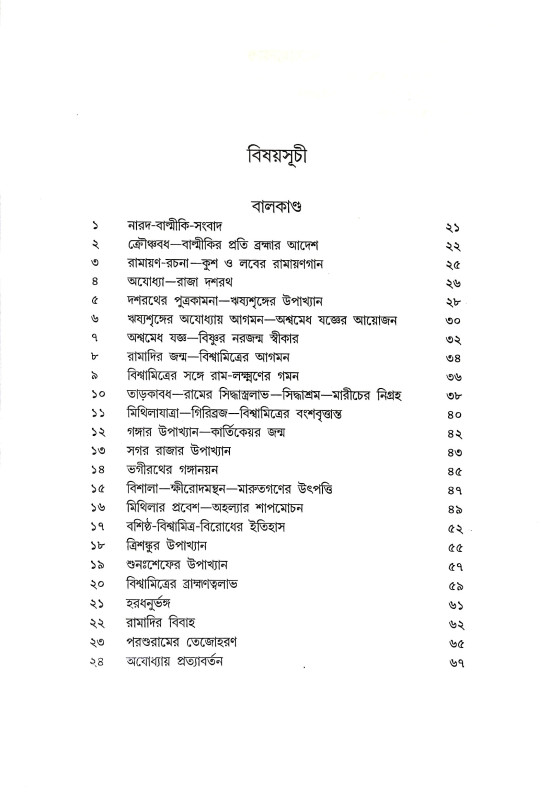 বাল্মীকি রামায়ণ Balmiki Ramayan