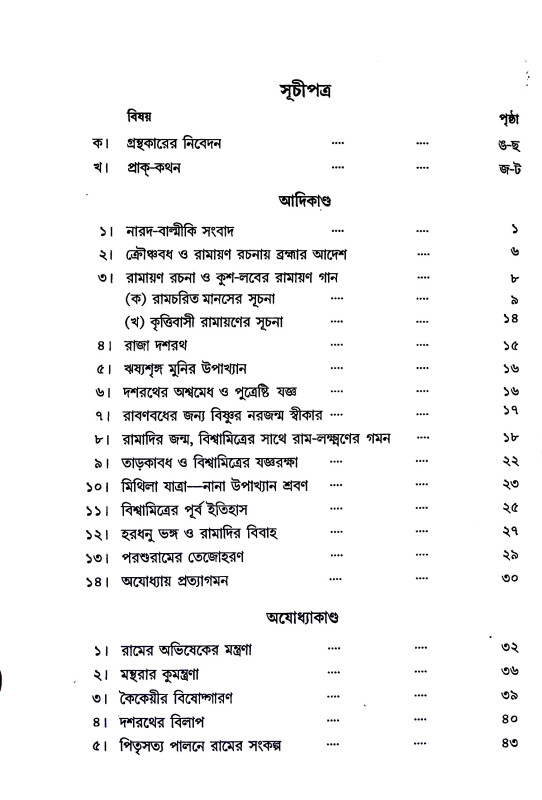 শ্রীরামের অনুধ্যান Sriramer Anudhyan