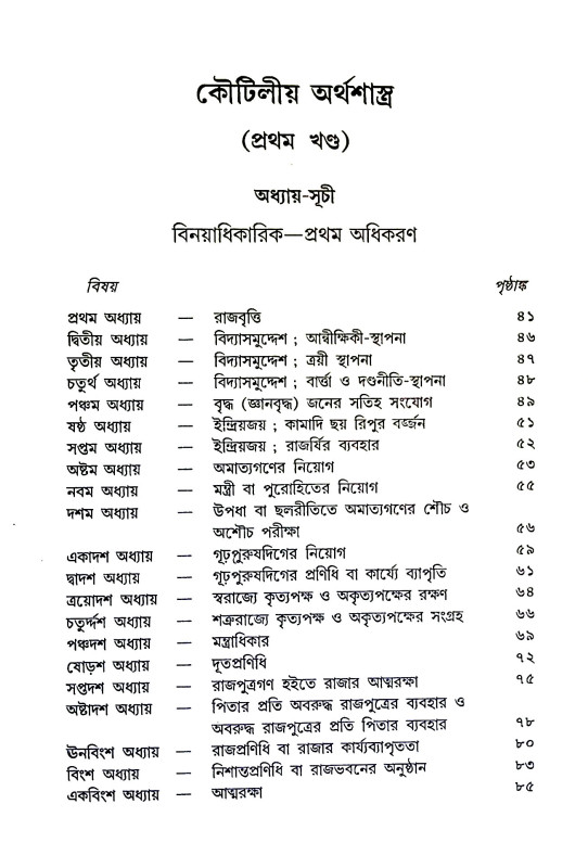 কৌটিলীয় অর্থশাস্ত্র Kautilya Arthashastra