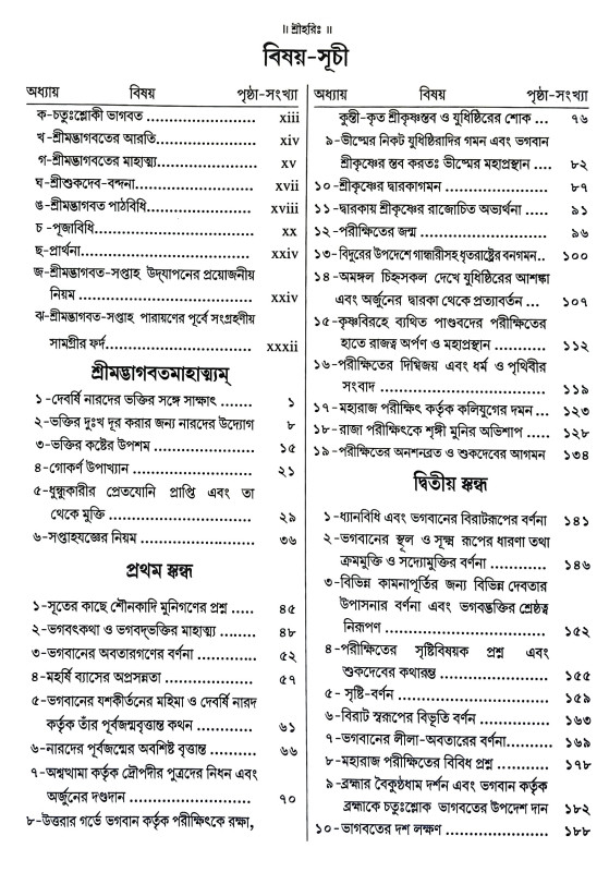 শ্রীমদ্ভগবত মহাপুরাণ Srimad Bhagavata Mahapuran
