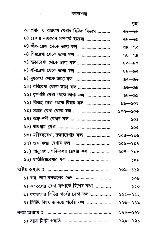 করাঙ্গ শাস্ত্র Karang Shastra