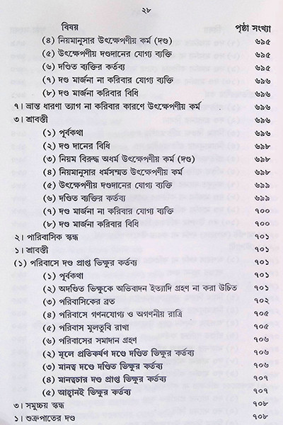 বিনয় ত্রিপিটক  Vinaya Tripitak