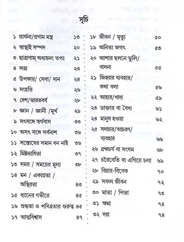 ।। সুভাষিতে জীবনগড়া ।। Subhashite Jivangara