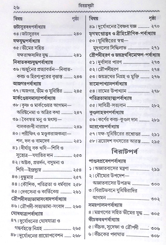 ।। কৃষ্ণদৈপায়ন ব্যাস-কৃত মহাভারত ।।  Krishna Dvaipayana Vyasa Krita Mahabharata