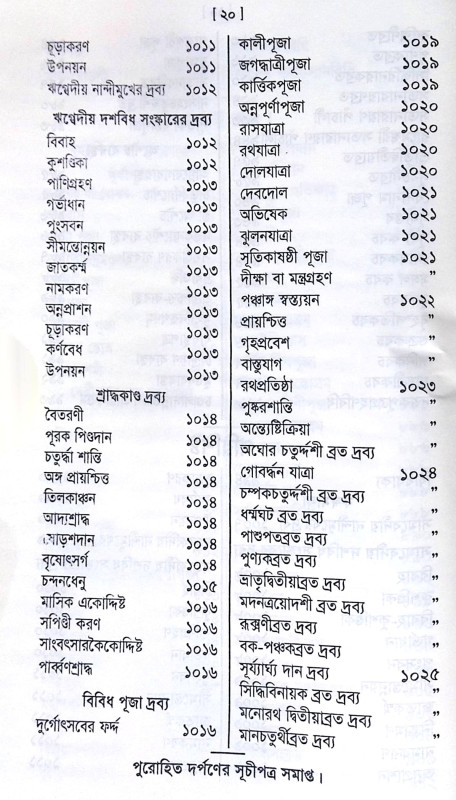 ।। পুরোহিত-দর্পণ।। Purohit Darpan