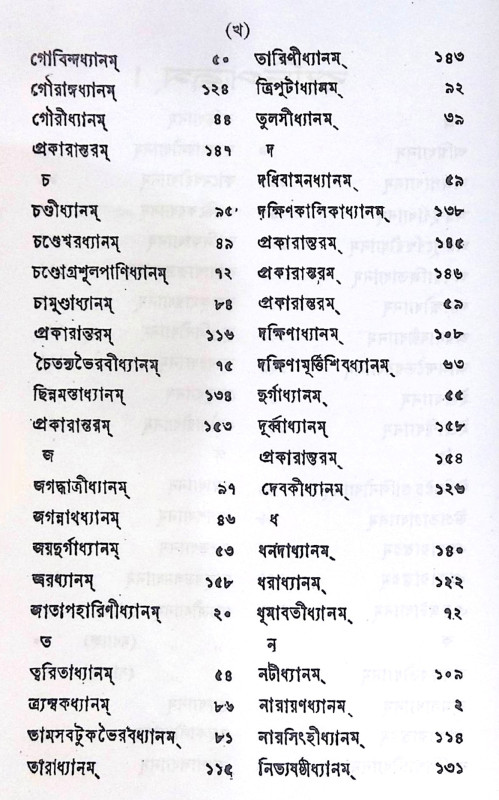 ।। ধ্যান-কল্পদ্রুম ।। Dhyan Kalpadruma