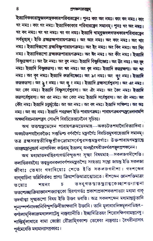 প্রপঞ্চসারতন্ত্রম Prapanchasarantram