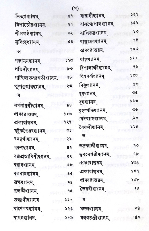 ।। ধ্যান-কল্পদ্রুম ।। Dhyan Kalpadruma