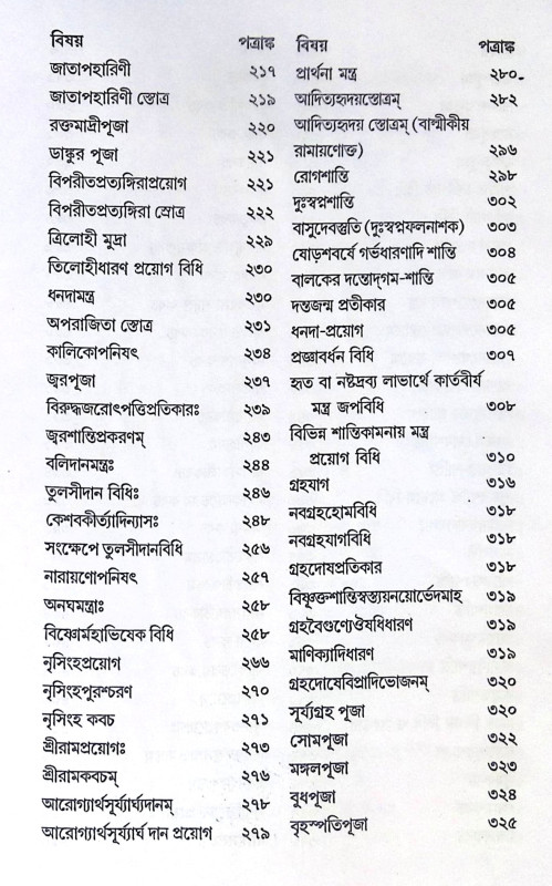 ।। শান্তি-স্বস্ত্যয়ন-কল্পদ্রুম ।। Shanti Swasthya Kalpadrum