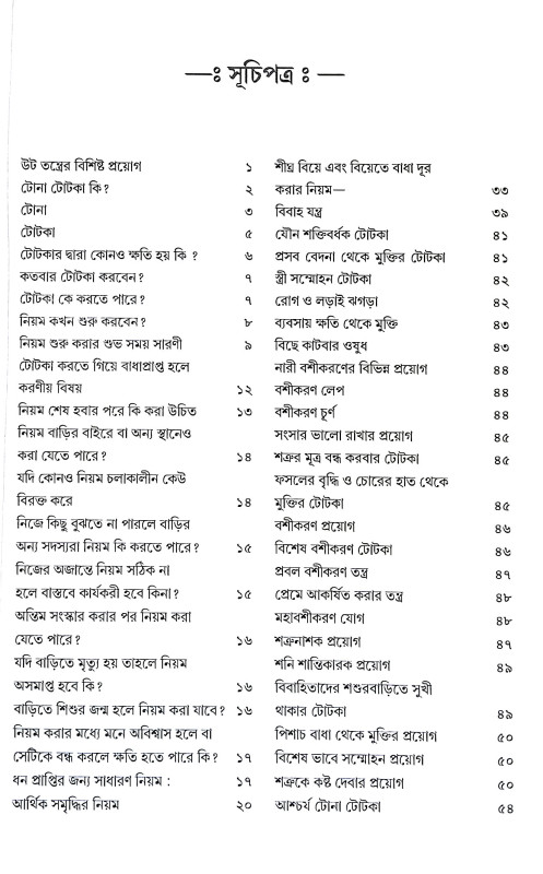ভারতীয় গোপন তন্ত্রসাধনা ও টোটকা Bharatiya Gopan Tantrasadhana o Totka