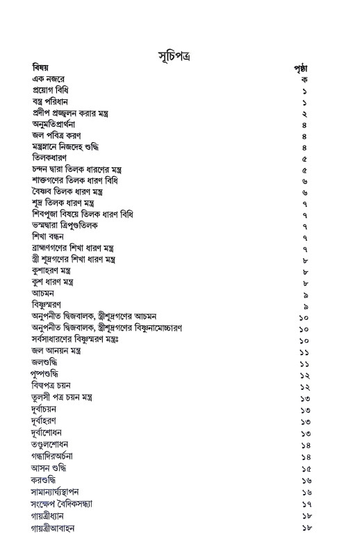 শান্তি স্বস্ত্যয়ন কৌমুদী Shanti Swastyan Kaumudi