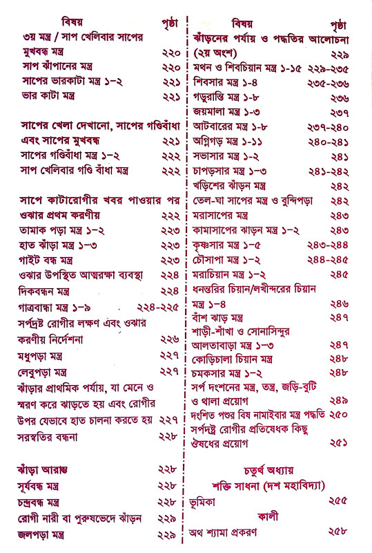 তন্ত্রশক্তি বিধান Tantrashakti Vidhan