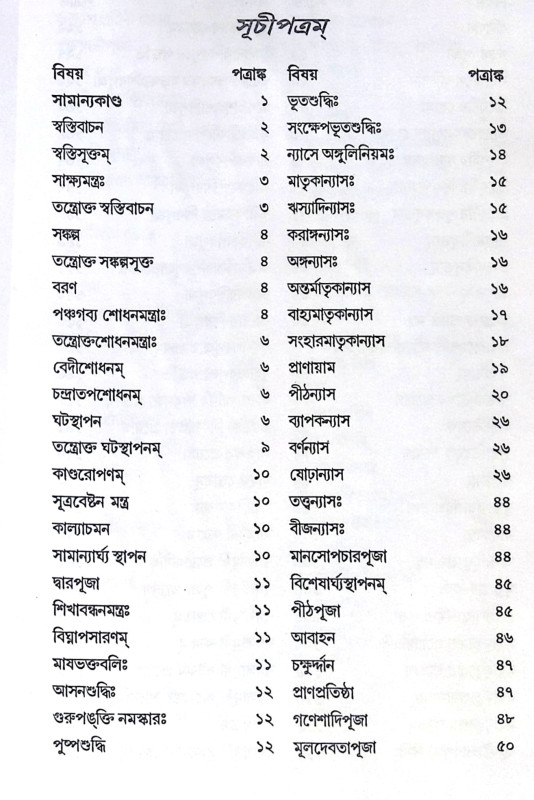।। শান্তি-স্বস্ত্যয়ন-কল্পদ্রুম ।। Shanti Swasthya Kalpadrum