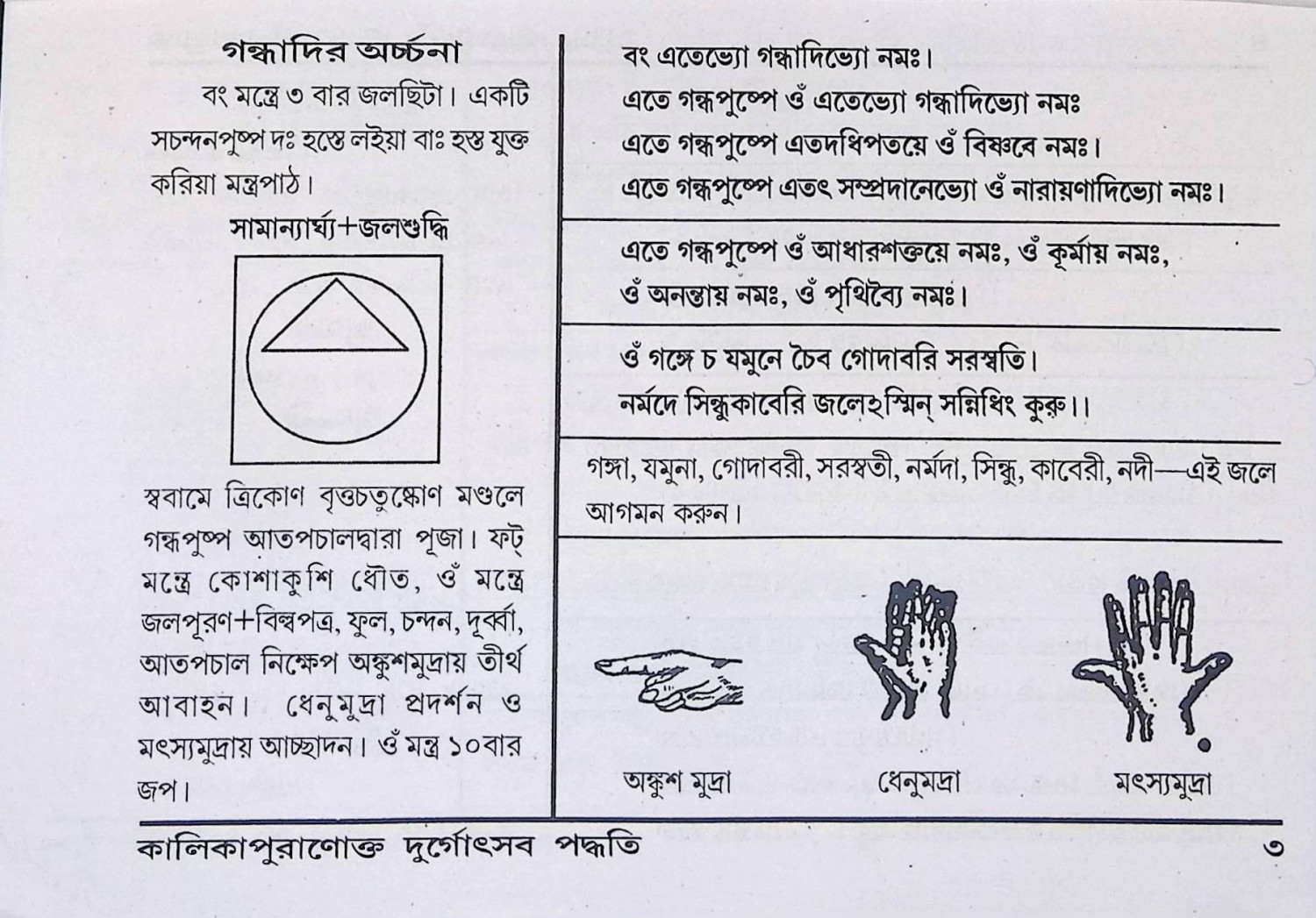 কালিকা পুরানোক্ত দুর্গোৎসব পদ্ধতি Kalika Puranokta Durgoṯsab Paddhati