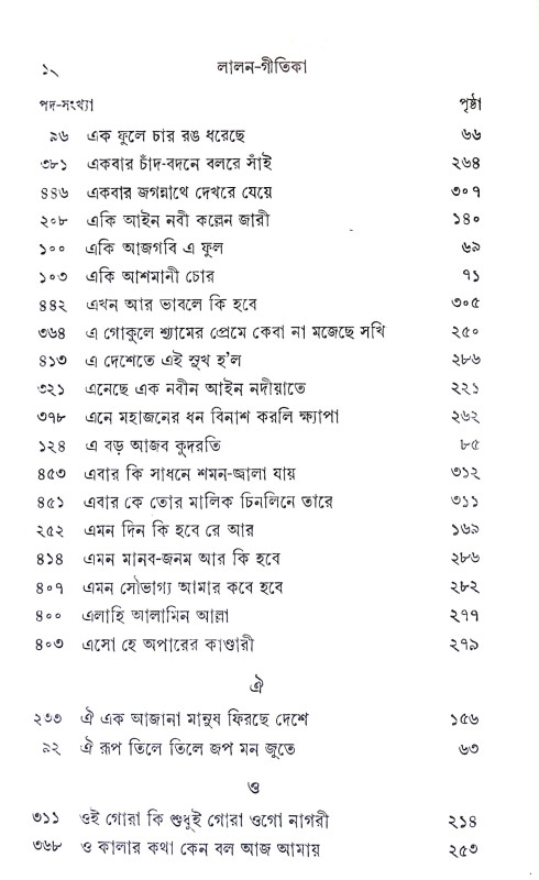 লালন গীতিকা Lalan Gitika