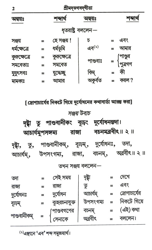 শ্রীমদ্ভগবদগীতা Srimad Bhagavad Gita