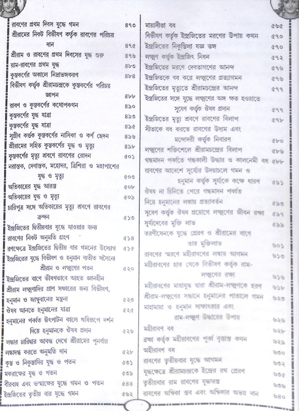 ।। রামায়ণ সপ্তকাণ্ড।। Ramayana Saptakanda