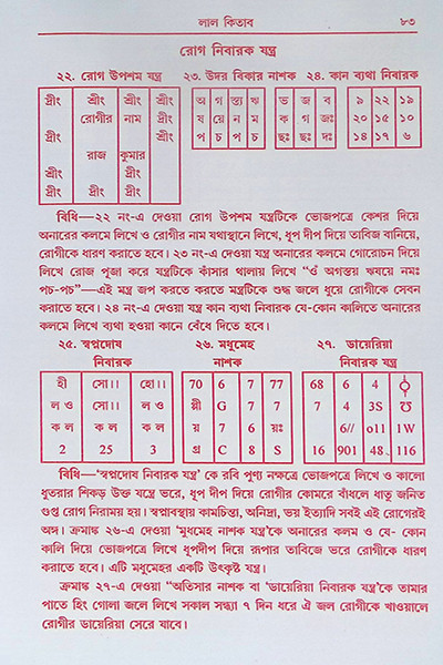 আদি ও আসল লাল কিতাব Adi O Asal Lal Kitab