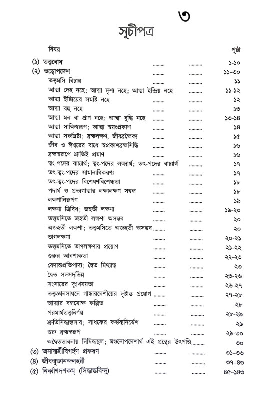 শঙ্করাচার্য্যর গ্রন্থমালা Shankaracharyar Granthmala