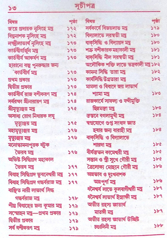 ।। সর্ব্বমনস্কামনা সিদ্ধ পুস্তক ।। Sarba Monokamana Siddha Pustak