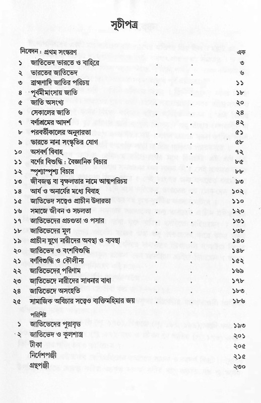 জাতিভেদ Jatibhed