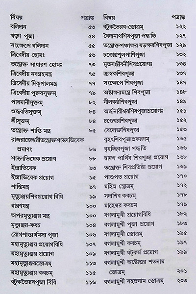 শান্তি স্বস্ত্যয়ন কল্পদ্রুম Shanti Swastyayan Kalpadrum