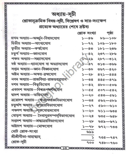 ।। শ্রীগীতা।।  শ্রীমদভগবদগীতা Bhagavad Gita
