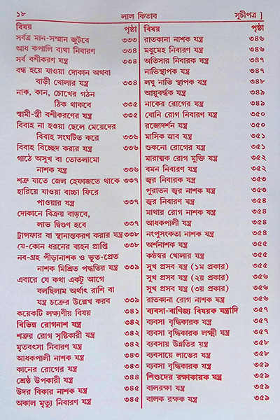 আদি ও আসল লাল কিতাব Adi O Asal Lal Kitab